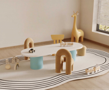 Modern Children's Table/chair-ID:297517065