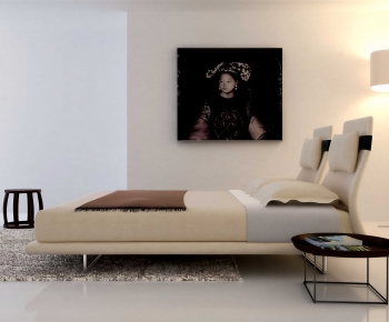 Modern Double Bed-ID:380203968