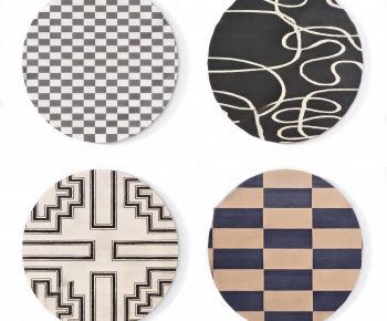 Modern Circular Carpet-ID:441360956