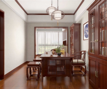 New Chinese Style Tea House-ID:424439915