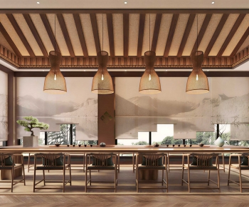 New Chinese Style Teahouse Tea House-ID:555572999