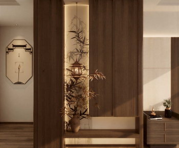 New Chinese Style Hallway-ID:340024955