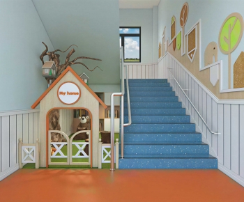 Modern Children's Kindergarten-ID:414600473