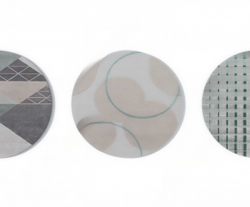 Modern Circular Carpet-ID:604268073
