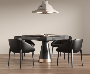 Modern Mahjong Tables And Chairs-ID:738219022