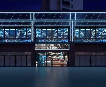 Modern Building Appearance-ID:349790105