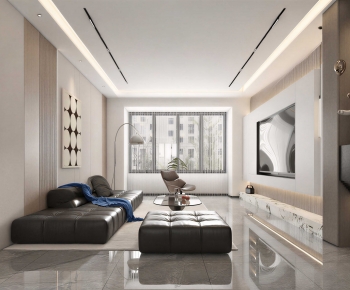 Modern A Living Room-ID:750756984