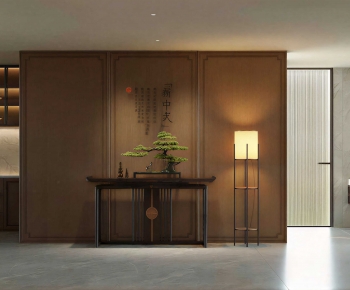 New Chinese Style Hallway-ID:737448939
