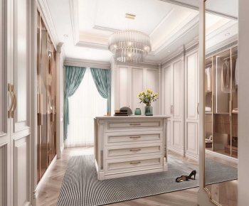 Modern Clothes Storage Area-ID:724487075