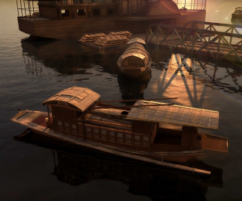 Modern Transportation In Water-ID:520910988