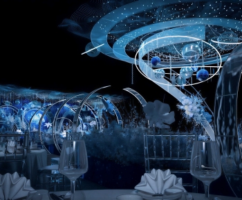 Modern Banquet Hall-ID:922722101