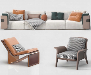 Modern Single Sofa-ID:799607992