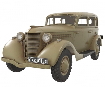 Retro Style Car-ID:649550914
