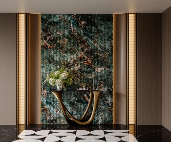 Modern Entrance Cabinet-ID:886579992