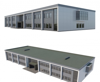 Modern Industrial Building-ID:934469942