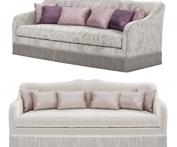Simple European Style Three-seat Sofa-ID:323661098