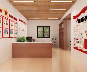 Modern Exhibition Hall-ID:490489969