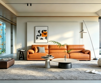 Modern A Living Room-ID:971721898
