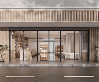 Modern Facade Element-ID:462795027