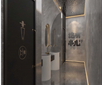 Modern Public Toilet-ID:568115003