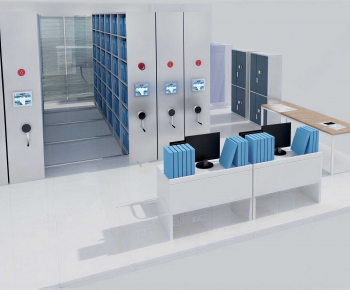 Modern Factory Floor/warehouse-ID:539007902
