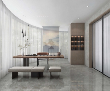 New Chinese Style Tea House-ID:956729897