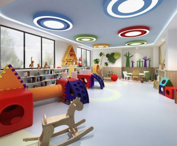 Modern Children's Kindergarten-ID:966710092