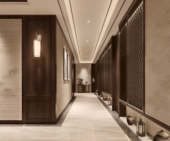 New Chinese Style Corridor-ID:915750033