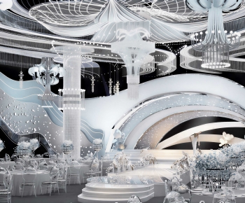 Modern Banquet Hall-ID:763138063