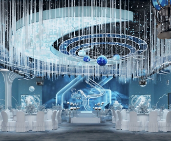 Modern Banquet Hall-ID:865107061