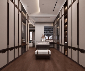 New Chinese Style Clothes Storage Area-ID:945909092