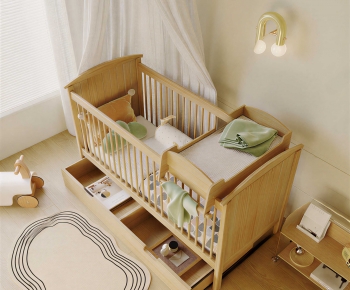 Modern Child's Bed-ID:831103091