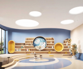 Modern Children's Reading Room-ID:211704026