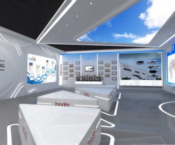 Modern Exhibition Hall-ID:785621884