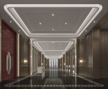 Modern Office Reception Desk-ID:703797102