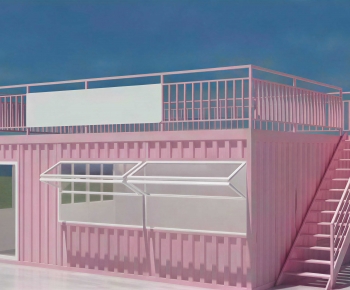 Modern Building Appearance-ID:425493009