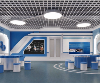 Modern Exhibition Hall-ID:560194022