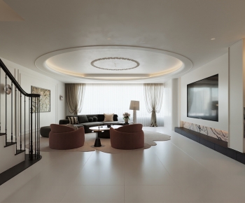 French Style A Living Room-ID:905576949