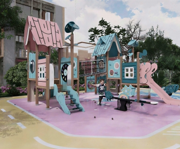 Modern Park Landscape-ID:706649079