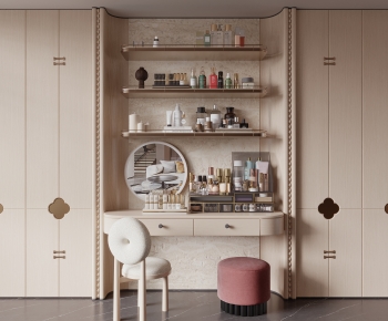 Modern Computer Desk And Chair-ID:175496109