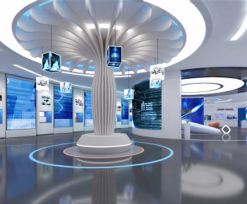 Modern Exhibition Hall-ID:862647068