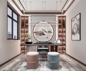 New Chinese Style Tea House-ID:393413078