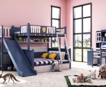 Modern Boy's Room And Son's Room-ID:969070911