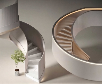 Modern Rotating Staircase-ID:500035052