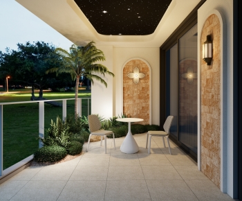Modern Balcony-ID:186199906