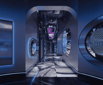 Modern Exhibition Hall-ID:872128012