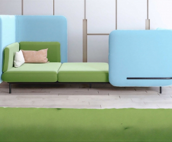 Modern Three-seat Sofa-ID:253156908