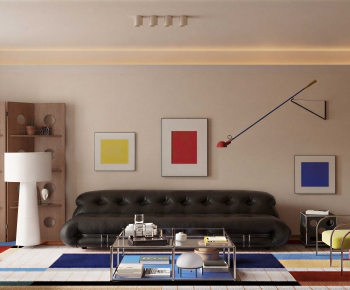 Modern A Living Room-ID:450587032