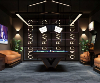 Modern Billiards Room-ID:891611105