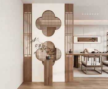New Chinese Style Hallway-ID:568339112